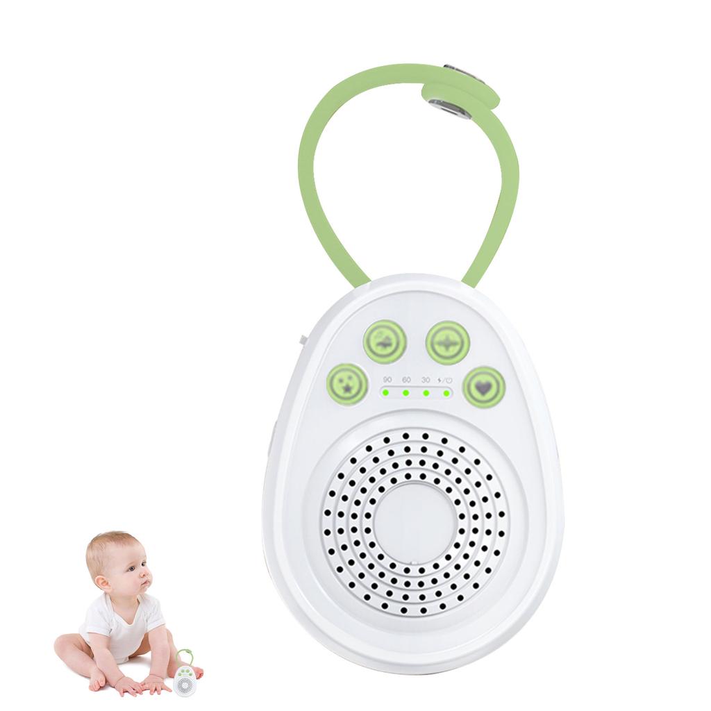 Geräuschmaschine Baby Tragbar Weißrauscher mit 20 Sanften Geräuschen für Kinder Erwachsene Schlafen