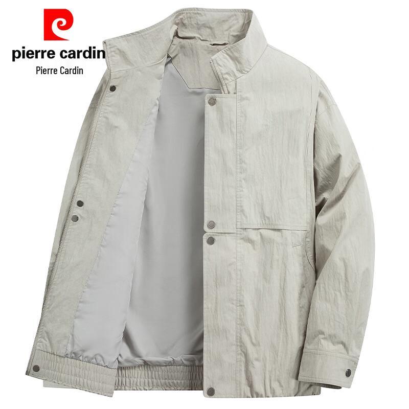Pierre Cardin Men's Stand-up Collar Casual Jacket