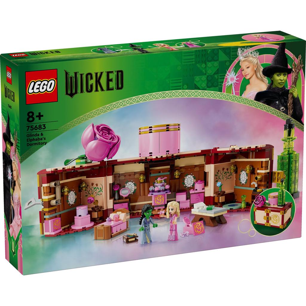 LEGO Wicked Glinda and Room Toy Present Birthday Block Christmas Girls Boys Children 8 Years Old 9 Years Old 10 Years Old Elementary School Pretend
