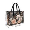 Boho Floral Pattern Large Tote Bag for Daily Use