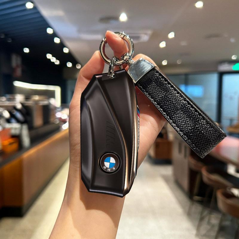 Key Fob Cover Sleek  Key Case Fits for BMW IX IM I5 M60 X5 X7 X6 IX I7 Remote Car Key Shell Protection 2025 2026 Ir2