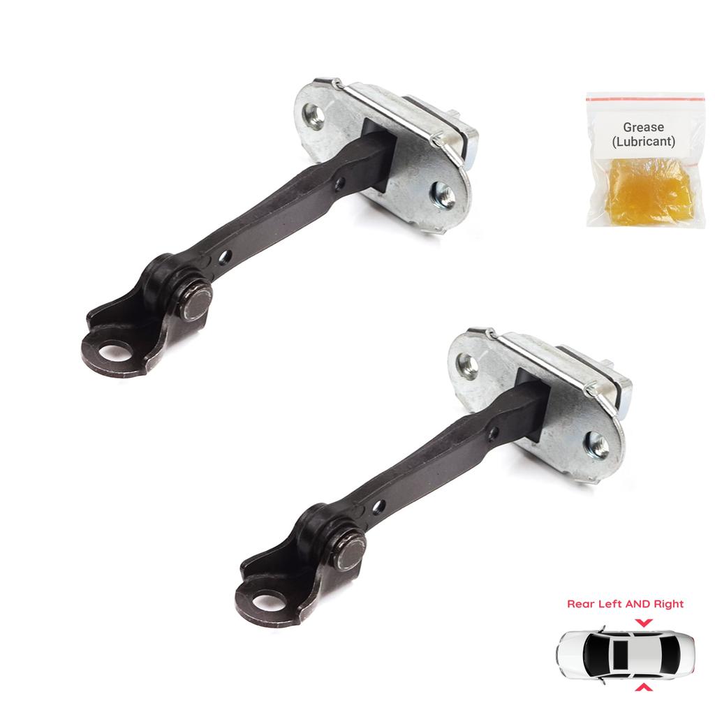EDP1462-1 2 Pieces Rear Door Stop Check Assy Limiter Strap for Skoda Fabia MK1 I 6Y 1999-2008 4/5 Door Praktik 6Y0839249C