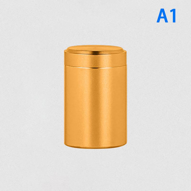 Aluminum Storage Jar Portable Seal Tea Canisters Mini Tea Storage Containers Tea Coffee Tin For Candy Chocolate Sugar Spices