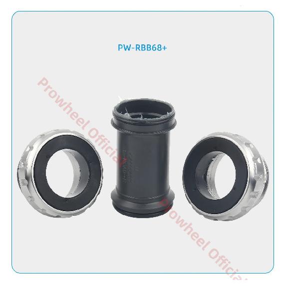 PROWHEEL Bicycle Bottom Bracket RBB68+ MBB73+ MBB68+ BB73+ Threaded Bottom Bracket MTB Bike Bearing MTB Sealed Bearing BB Part