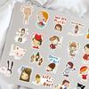 50 Illustrations Nara Michiko Graffiti Stickers Decorate Guitar Notebook Suitcase DIY Waterproof