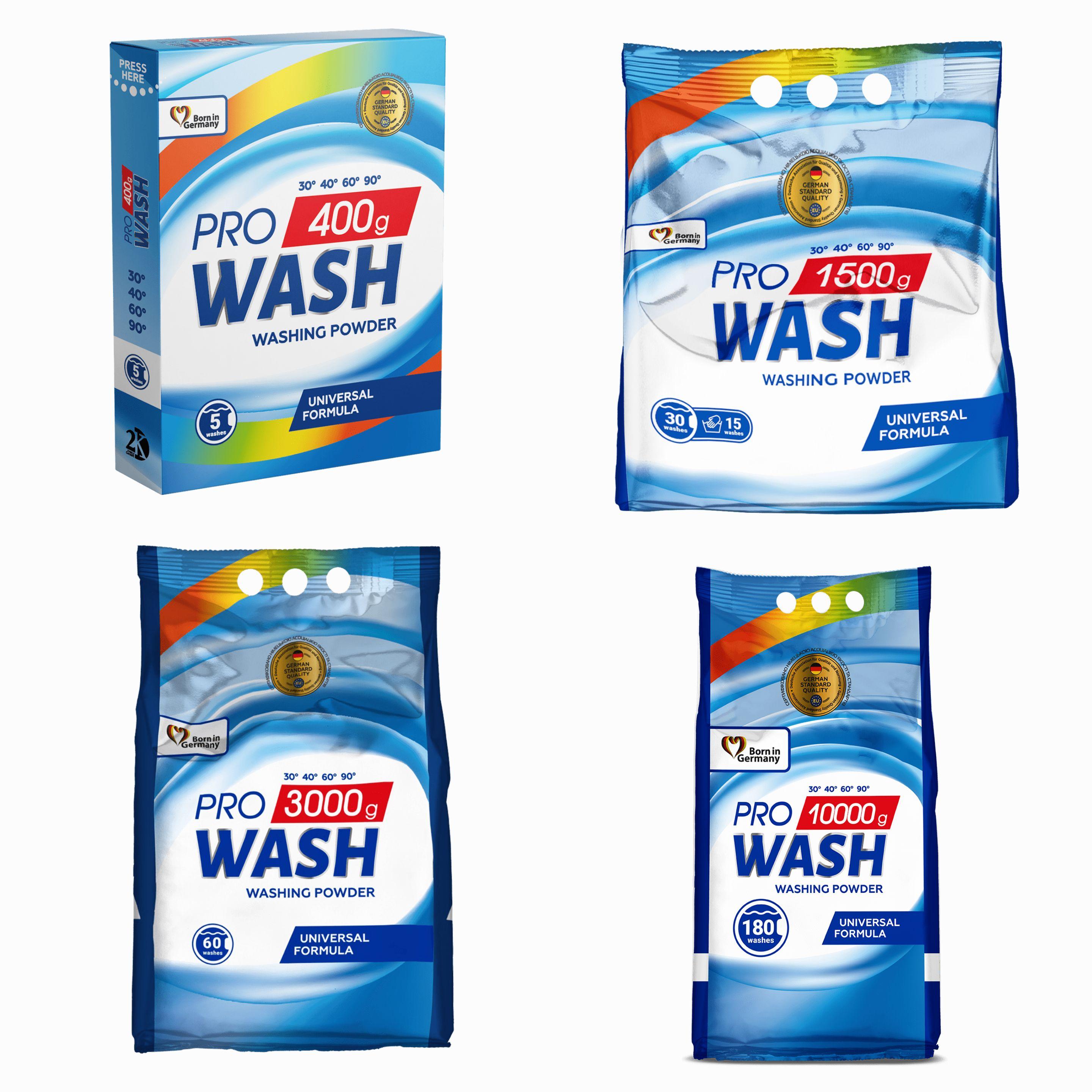 

Універсальний пральний порошок ProWash 1500 g