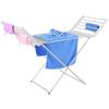 Standing Clothes Dryer, Foldable Electric Aluminium Clothes Drying Rack, Indoor Folding Drying Rack with 18 Bars, Towel Dryer [652]