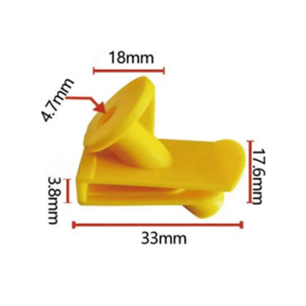 10x Engine Undertray & Underbody Shield Clips For 450 451 Bottom Plate Guard Clip Car Clamps And Fasteners