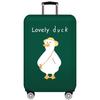 Luggage Case Thin Protective Cover Cartoon Pattern Trolley Travel Leather Box