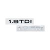 3D ABS Buchstaben 2.0TDI 2.5TDI 3.0TDI 35TDI 40TDI 45TDI 50TDI Emblem für Audi A1 A3 A4 A5 A6 A7 A8 Q2 Q3 Q5 Q7 Auto Kofferraum Aufkleber