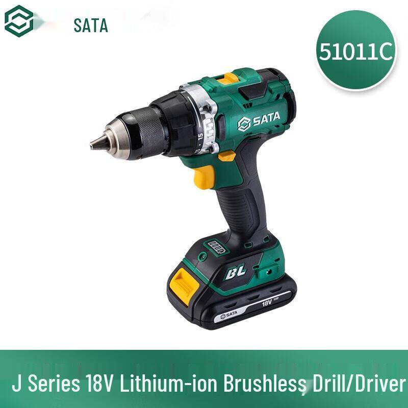 SATA 18V Cordless Brushless Drill Driver CN Plug (adapter Included)