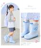 Arisana Rain Boots with Ribbon, Kids' Girls, Blue, 19cm