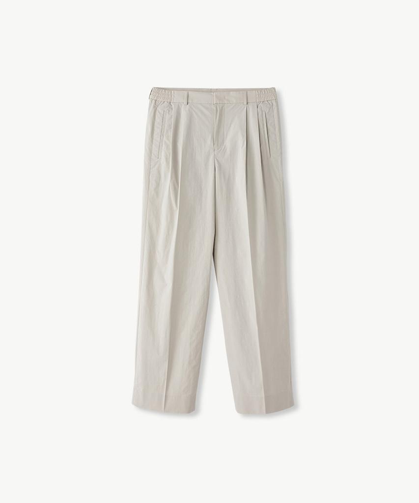 STCO Cotton Nylon Comfort Setup Pants_Light Beige (Wide Fit)_Sepvb71Wsf