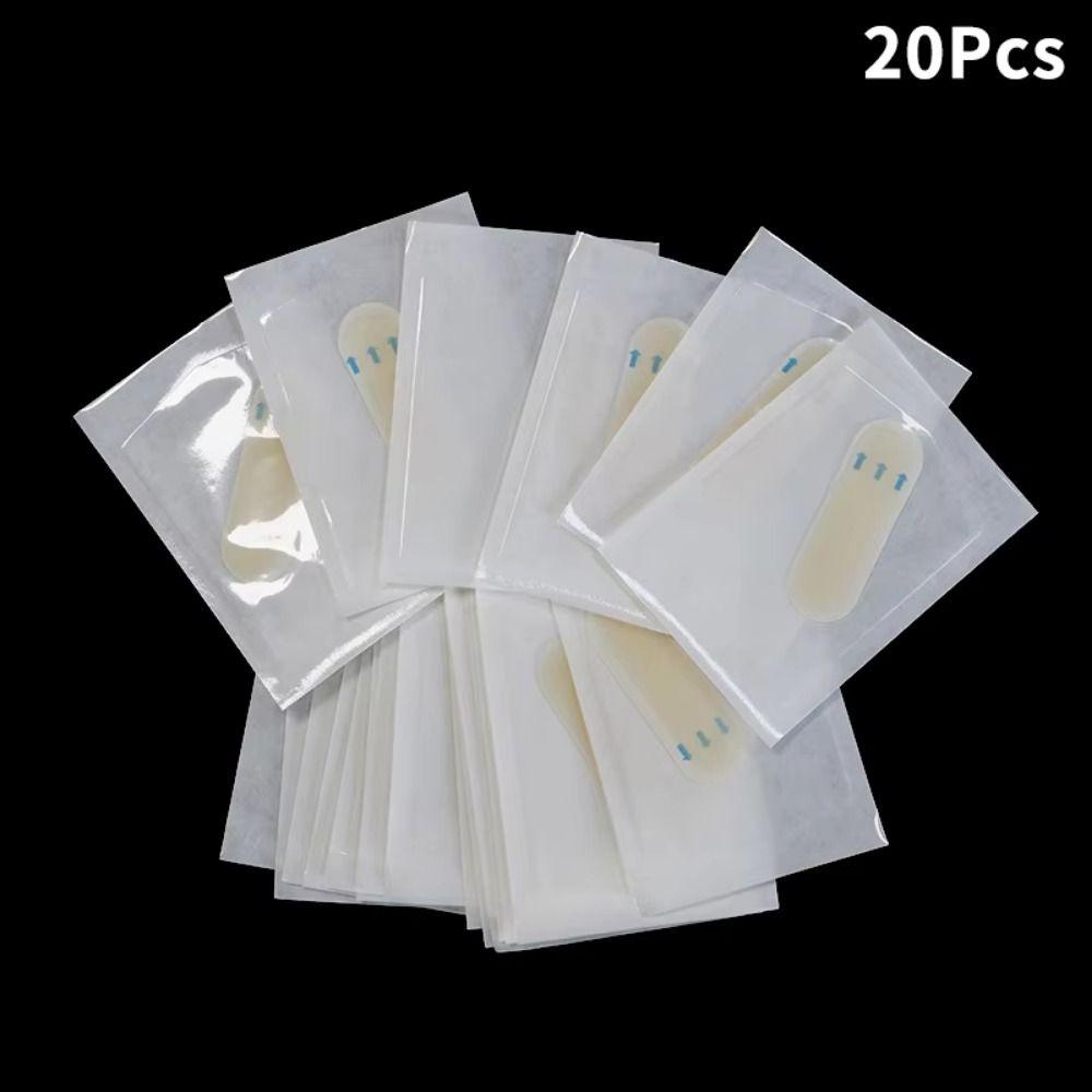 20Pcs Adhesive Tattoo Practice Sticker Eyebrow Line Practice Stickers Makeup Tattoo Training