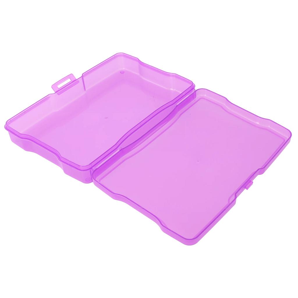 Handy Storage Box For 4x6 Photos With Convenient Handle And See Through Body Makes Finding Specific Items Fast And Simple