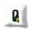 Polyester Pillowcase Flower Decoration Home 26 English Letter Printing Pillowcase Car Cushion Cover