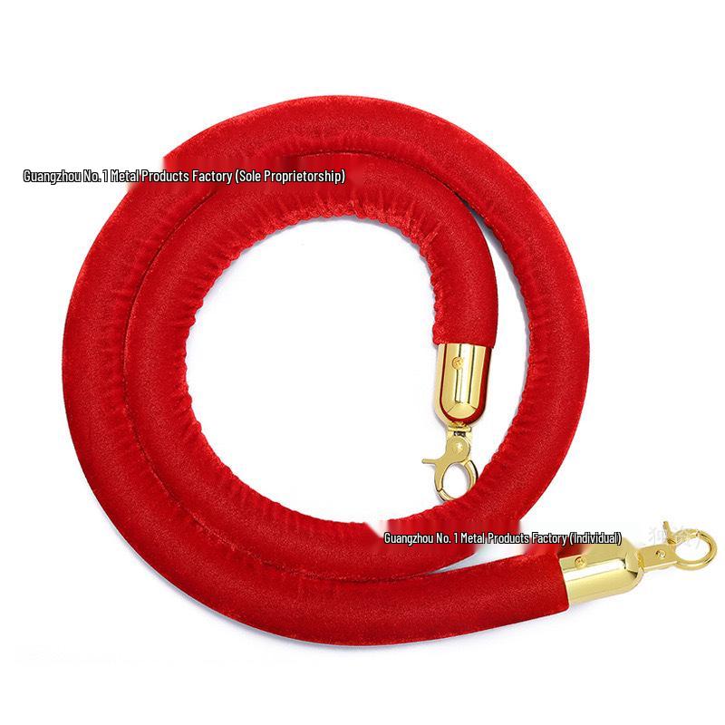 

Комплект бархатных канатов и стоек из нержавеющей стали: Комплект из 2 изоляционных барьеров-очередей со шнурком