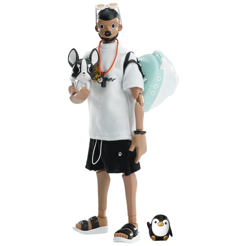 

PUPU x COME4ARTS My Beach Series Polo scale painted movable figure 1/9 PVC&ABS&metal