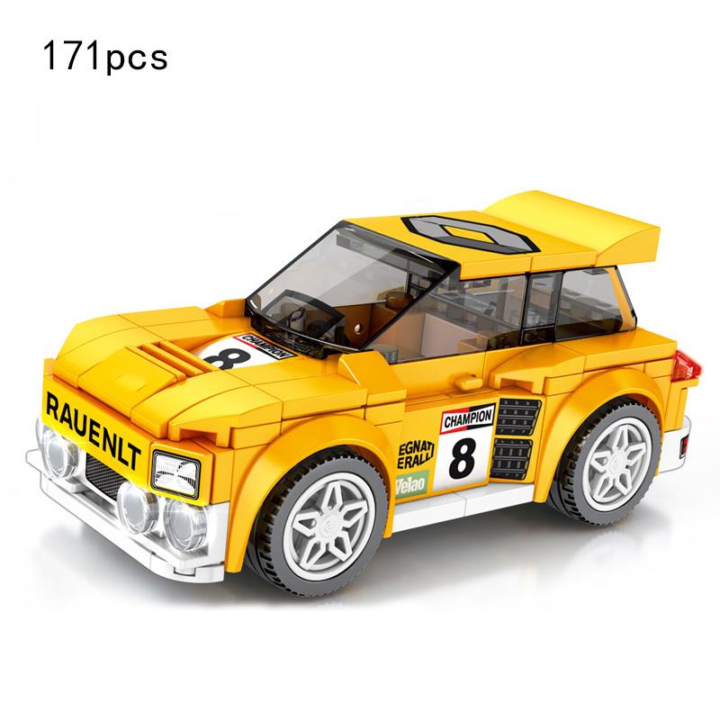 Speed City Racing Car Sports Model Building Blocks Bricks Classic Rally Sports Super Racers Great Vehicles Christmas gift Toys