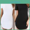 Sleeve Casual Fashion Short Women Ladies Mini Dress Shortsleeved
