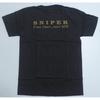 Military SNIPER Sniper Rifle, Imported T-SHIRT, Short-sleeved T-shirt, Round-neck, Pure Cotton