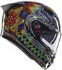 AGV Motorcycle Helmet Full Face K3 ROSSI WINTER TEST 2018 Winter Test XL Size (Rossi 2018) (61-62cm) 18381007001-XL