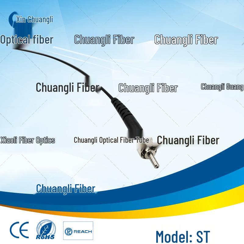 ST Arc Fiber Optic Patch Cord: 1.0mm ST to SMA for Medical Sensing & Industrial Control