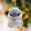Plüschtier Anhänger Niedliche Kleine Hamster Puppe Puppe Greifautomat Puppe Rucksack Exquisite Hängedekoration Schlüsselanhänger