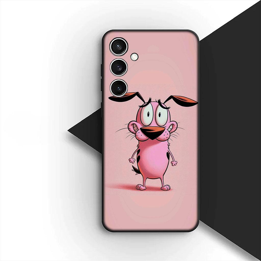 Phone Cover for Apple iPhone 17 Air 12 13 Pro Max Mini ProMax 7 + 8 Plus 7+ 8+ Soft Case Anime C-Courages C-Cowardlys Dog