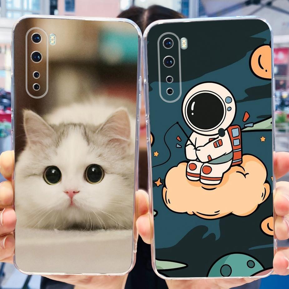 For OnePlus Nord Case AC2001 AC2003 Stylish Painted Cover Soft Siliicone Phone Case For Oneplus 8 Nord 5G One Plus Z Back Shell