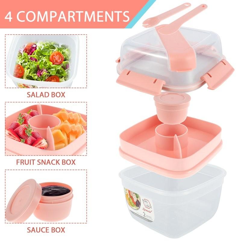 

Workers Light Lunch Box Can Be Heated In The Microwave Outdoor Double Picnic Box Fruit Bento Box Silicone Reusable Food Bags розовый