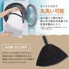 Sauna Towel Fabric Sauna Cap for Men and Prevents Hot Flashes and Hair Damage E-Reise Hat, Large, Women, Washable, Cotton, (Navy)