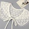 High Quality Embroidery Mesh Lace Collar Women's Wedding Dress Petal Shawl Girl Shopping Trip Party Personality DIY Decoration