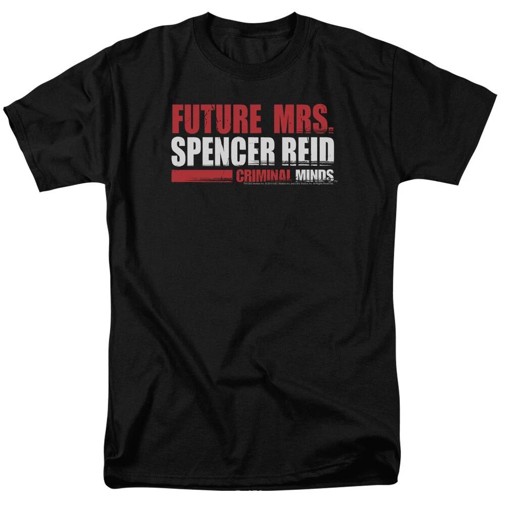 Criminal Minds Future Mrs Spencer Reid Men’s T-Shirt S-5XL Licensed TV Show Tee M