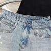 Women's High Waist Distressed Denim Shorts