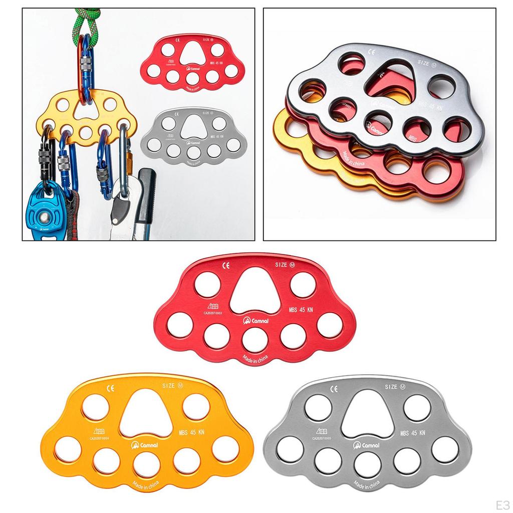 8-Hole Rigging Plate for Climbing Adventures