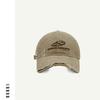 New Vintage Embroidery Hat Women's Street Old Ripped Denim Baseball Cap Couple Embroidery Cap