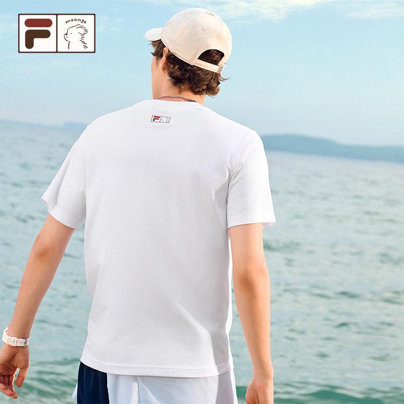 Fila Fusion YEYE Couple Knit Short Sleeve T-Shirt