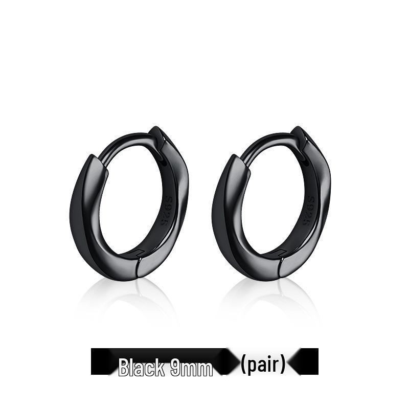 Men's Trendy Minimalist Single Stud Earrings - Hip Hop European Punk Design