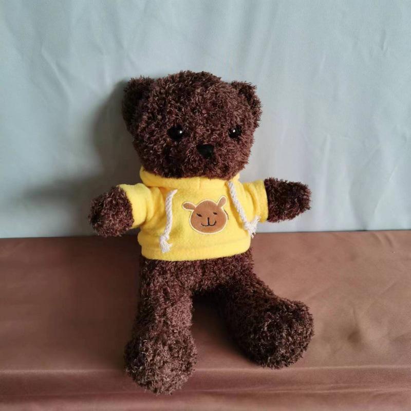 Cute Plush Panda Teddy Bear Doll In Clothes - Small Children's Gift Toy