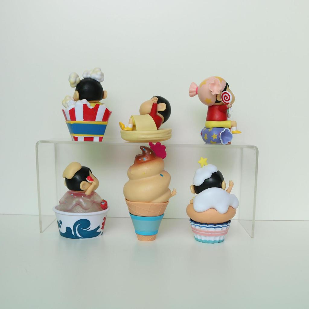 6 Style Shin-chan Snack Time Dolls: Trendy Candy-Themed Street Stall Figures