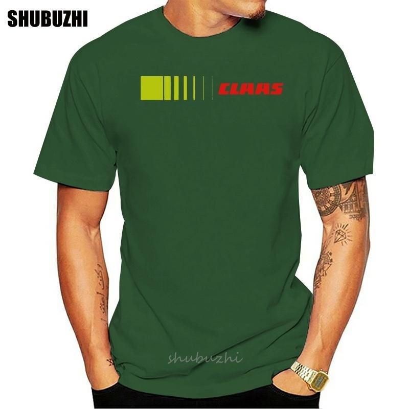 Claas TShirt VARIOUS SIZES  COLOURS Tractor Farming Male Brand Teeshirt Men Summer Cotton T Shirt