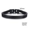 Stylish Stainless Steel Bali Foxtail Chain Bracelet for Men,Double Franco Link Chain Bracelets,Male Jewelry Gift for Dad Son