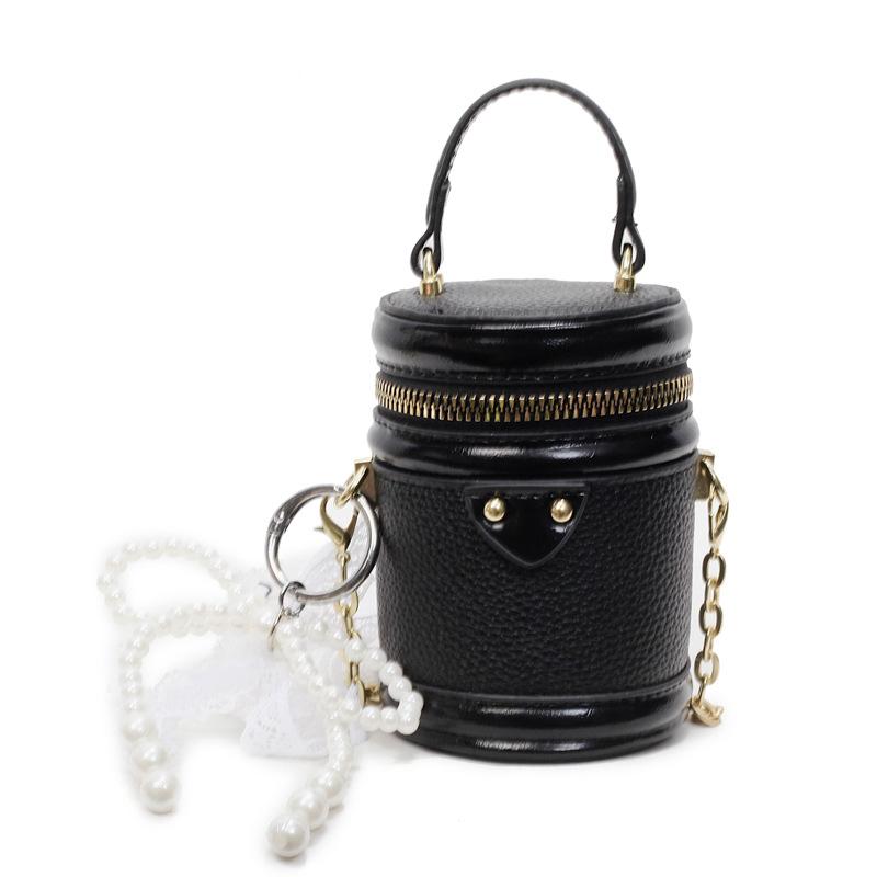 

Премиальная мини-портативная сумка-ведро для женщин, универсальная сумка-мессенджер через плечо Niche Design чёрный