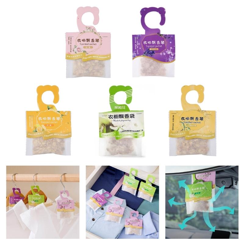 20 Pack Air Freshener Pouches For Closet Drawer Car Bathroom MultiSpace Freshness Maintenance