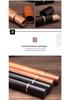 Ebony & Rosewood Incense Sticks with Sandalwood, 20g Pack, Includes Solid Wood Storage Box and Wooden Holder