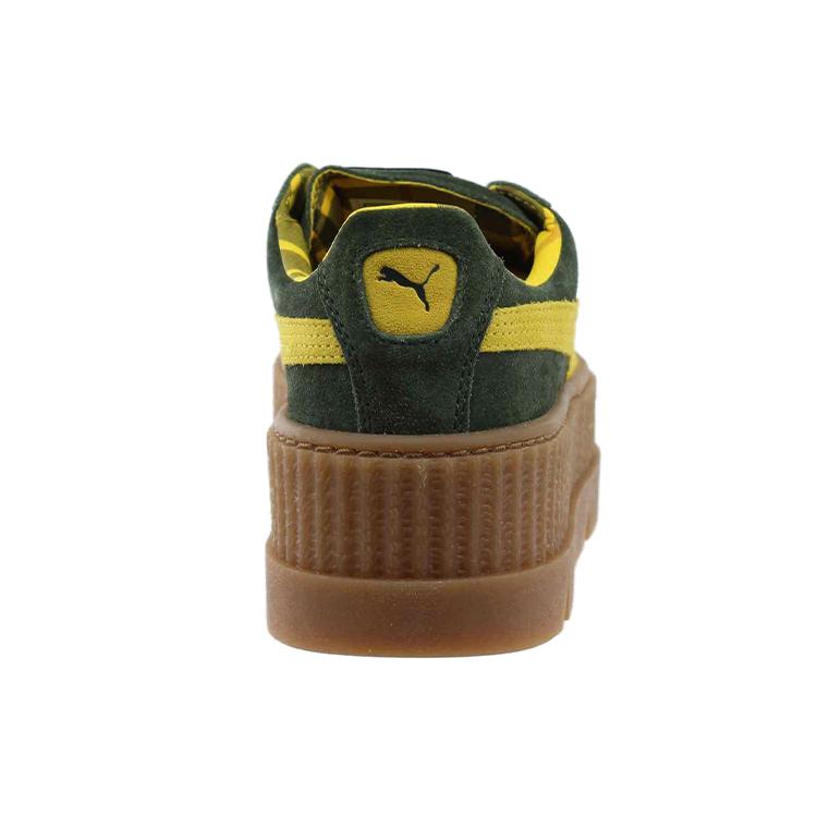 Puma Cleated Creeper Rihanna Fenty Suede Green Womens 366268-01