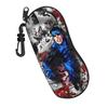 I-Invincibles Omniman Glasses Case Men Women Protective Zipper  Sunglasses Storage Box Print Glasses Box