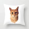 Cute Cartoon Cat Pillow Case Printed Quality Home Decorative Pillows Kids Bedroom Sofa Decor Pillowcase Couch Cushion 45*45cm