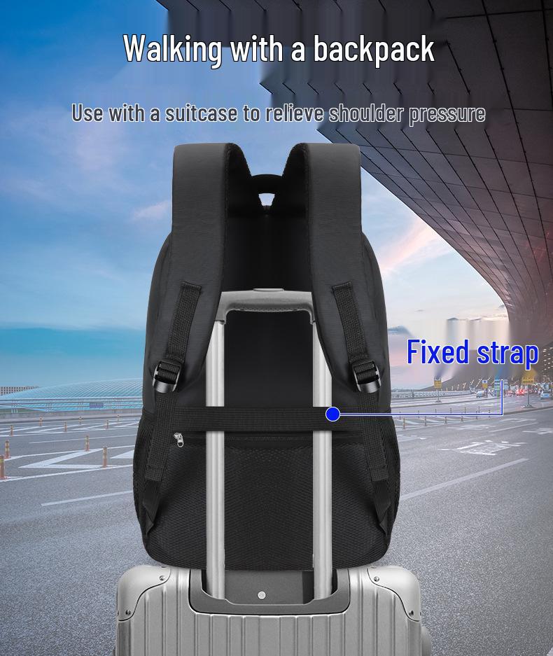 Herren Rucksack mit großem Fassungsvermögen, multifunktional, lässig, für Geschäft und Reise